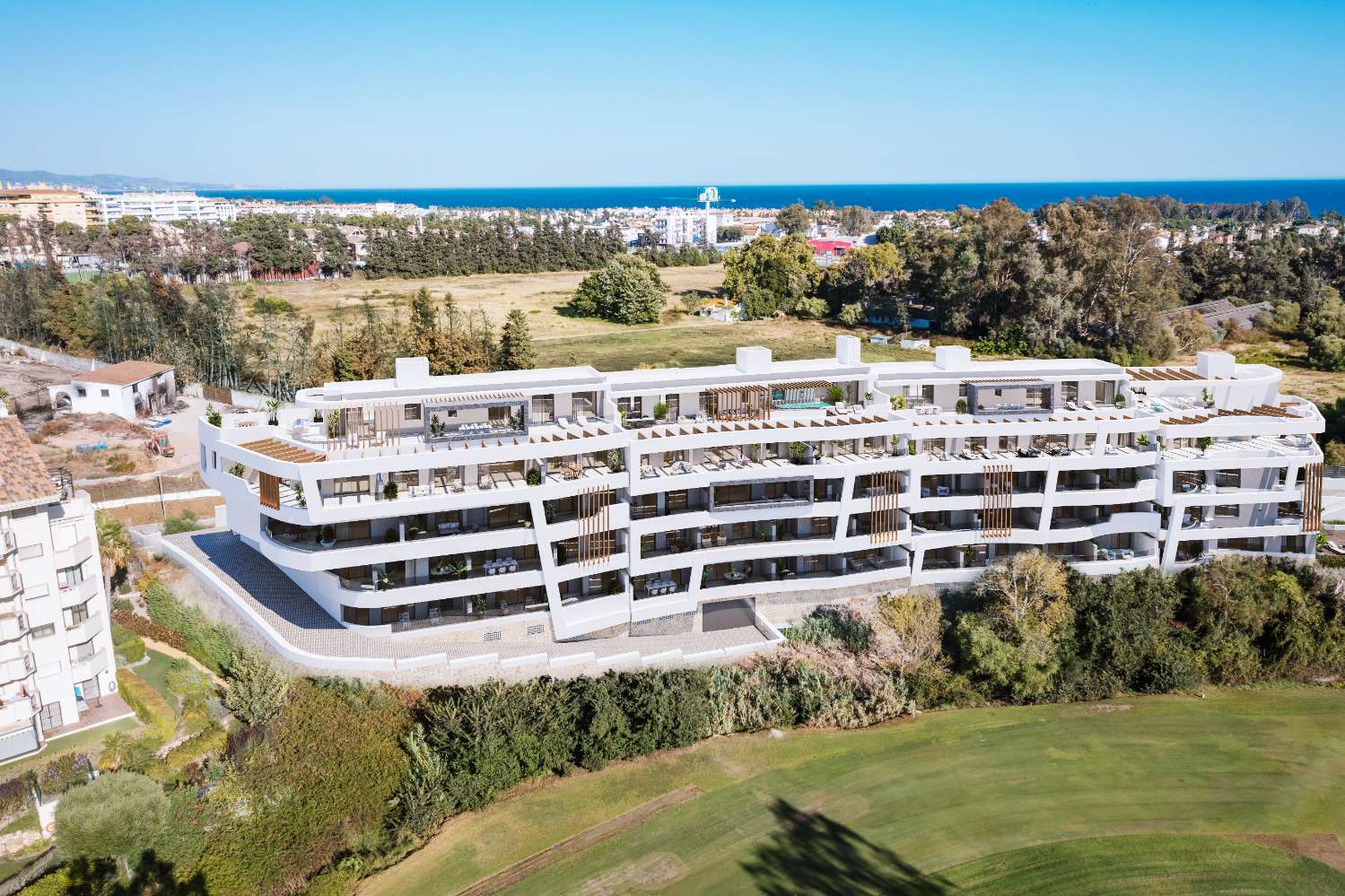 Garden, Terrace, Penthouse Three ways of living in San Pedro MARBELLA