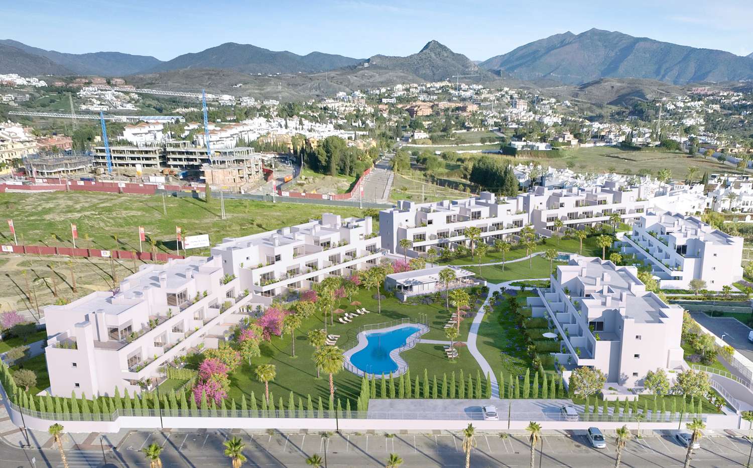 Nouveaux appartements sur le Golden Mile d'Estepona Costa de Sol