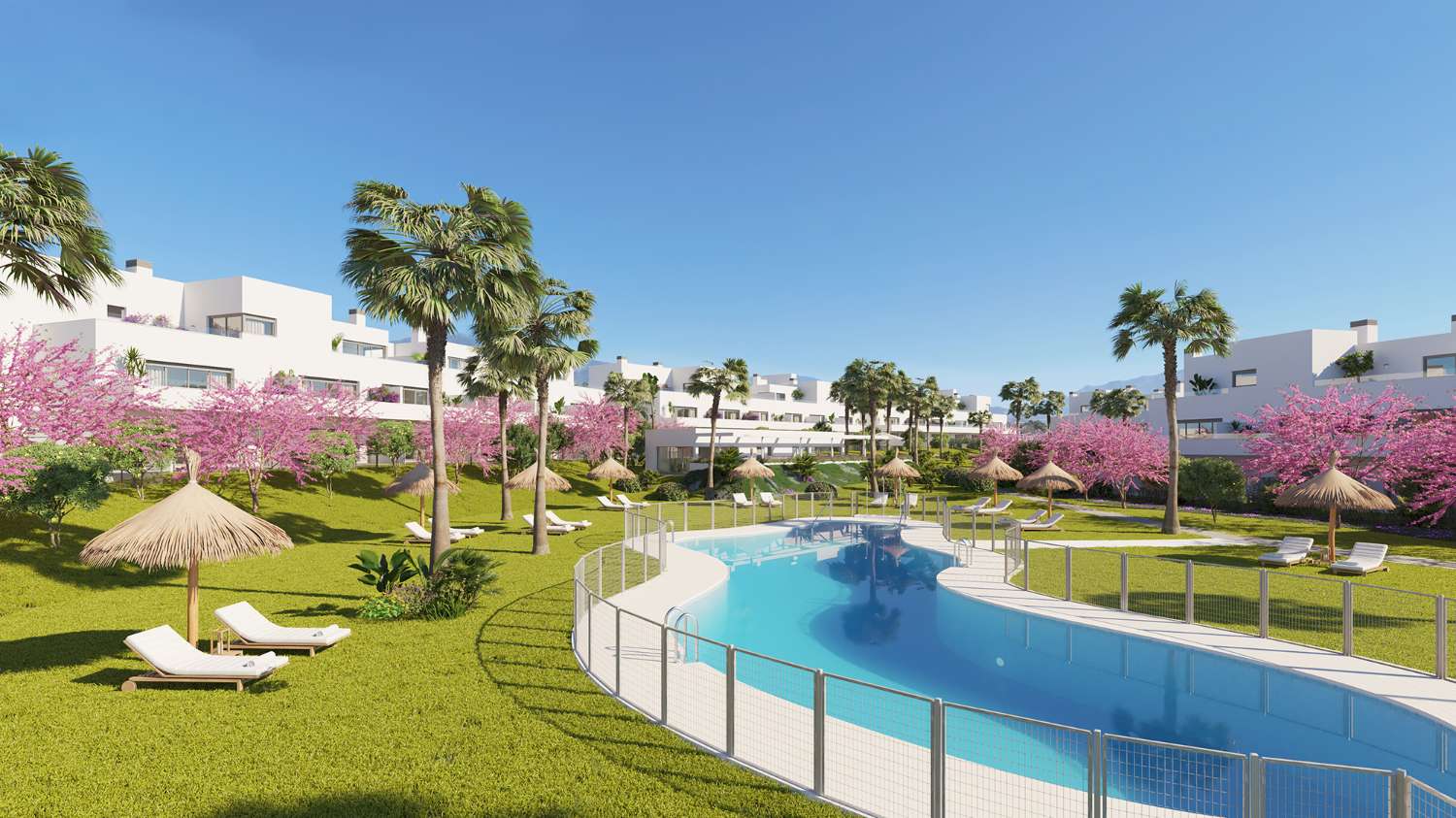 Nuevos apartamentos en la Milla de Oro de Estepona Costa de Sol