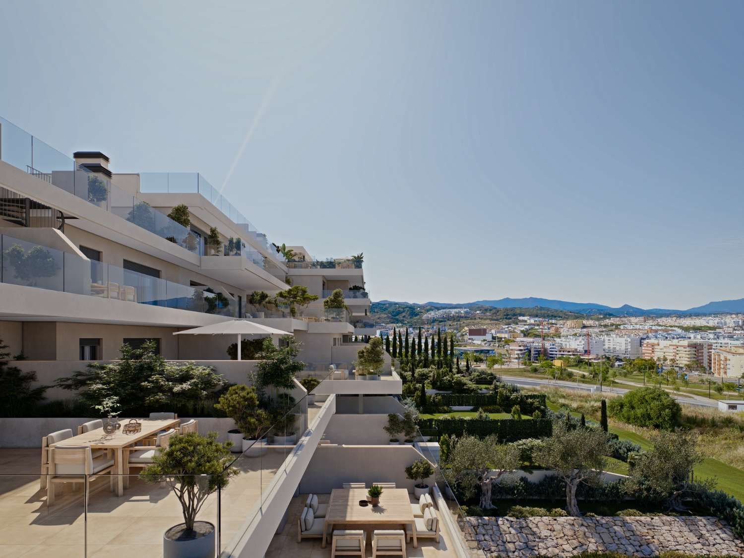 Appartement 2 chambres Estepona nouveau quartier en expansion