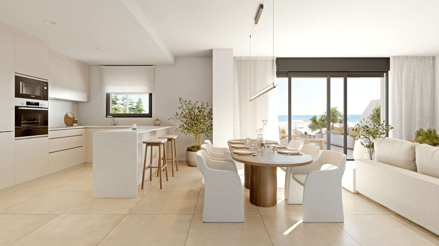 Apartamento de 2 habitaciones Estepona zona nueva en expansión