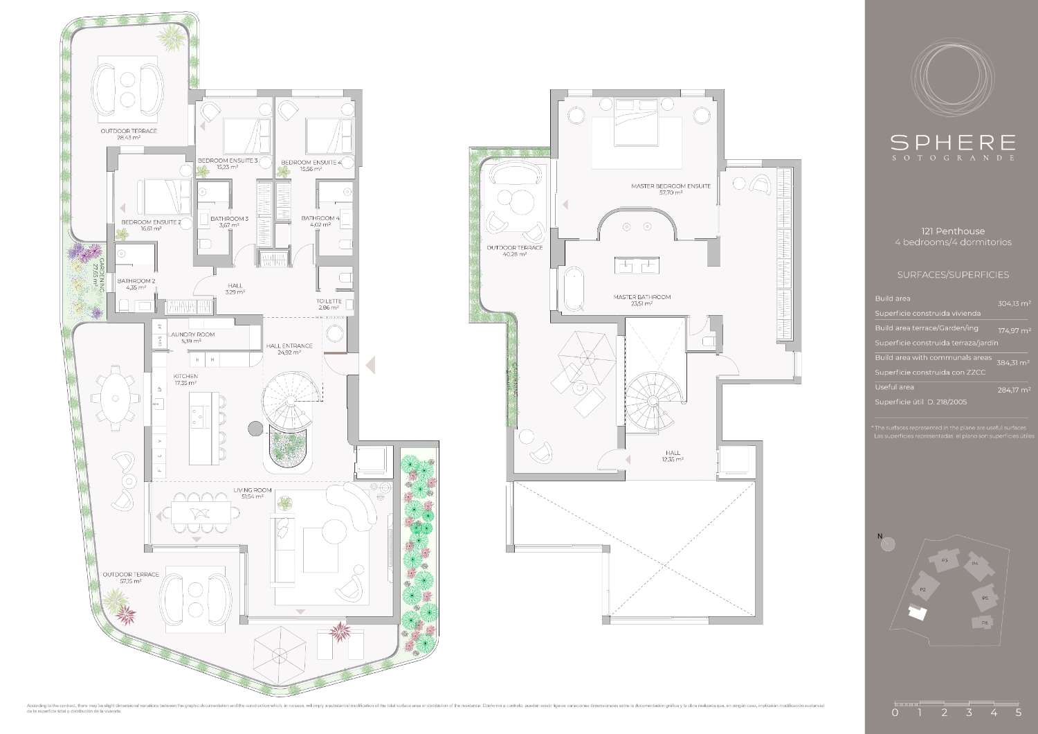 Ático lujo 4 habitaciones en Sotogrande