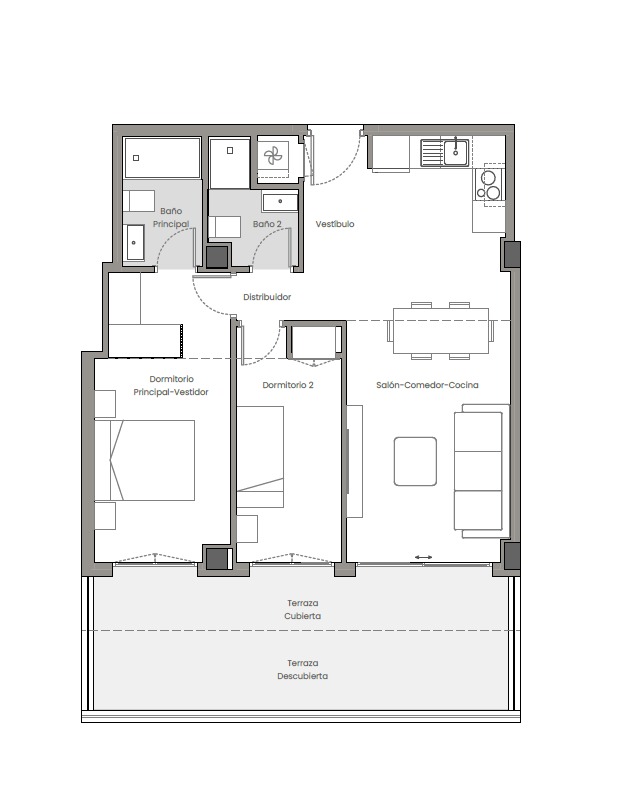 Квартира на продажу в Residencial Las Terrazas