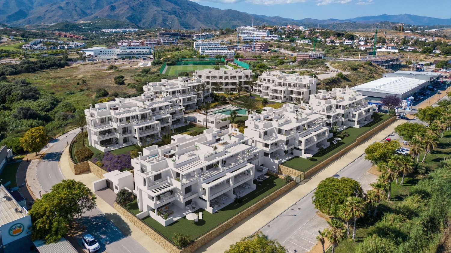 Penthouse avec vue sur la mer Estepona