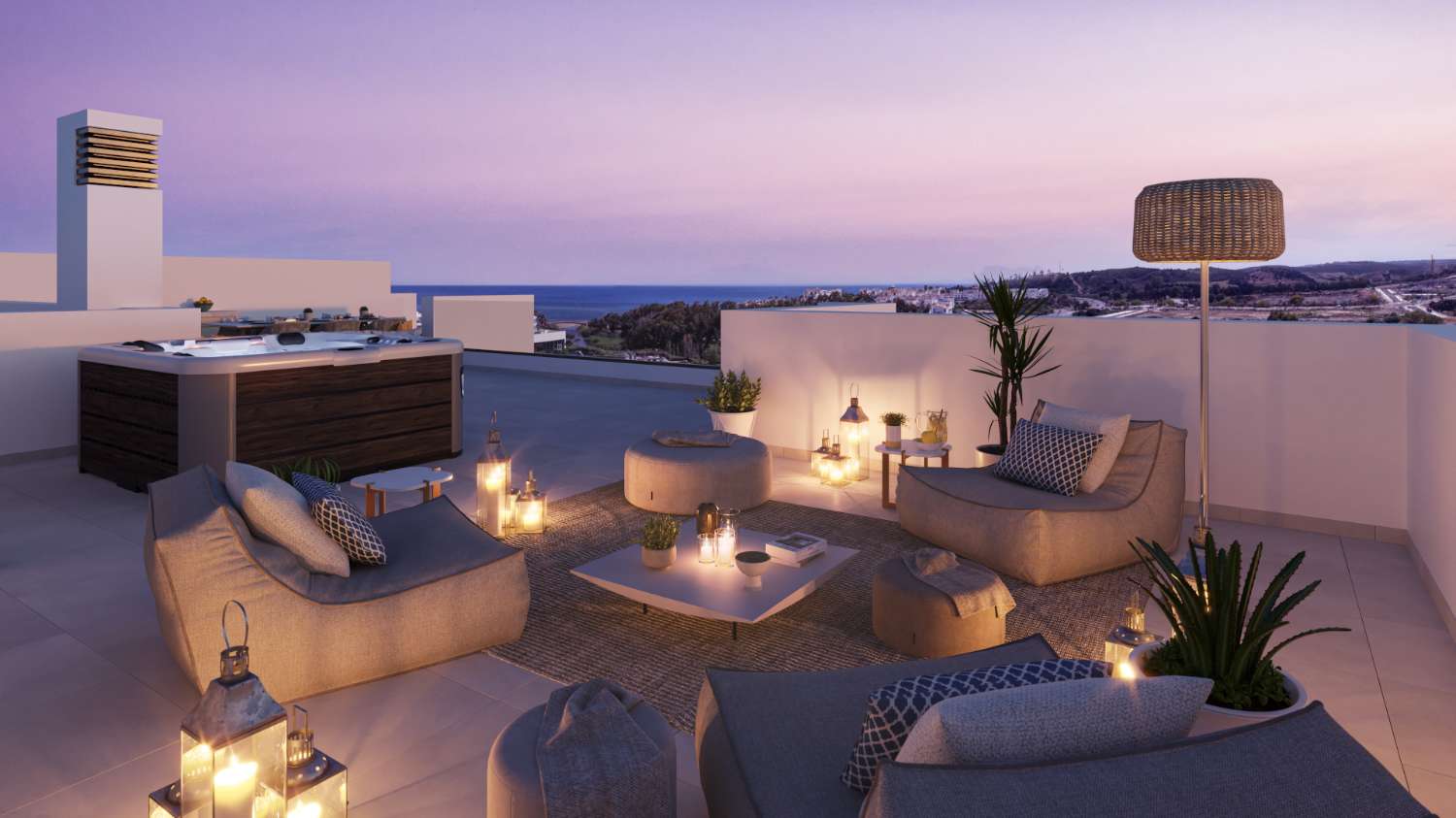 Penthouse mit Meerblick Estepona