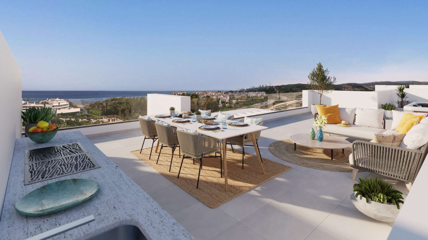 Penthouse avec vue sur la mer Estepona