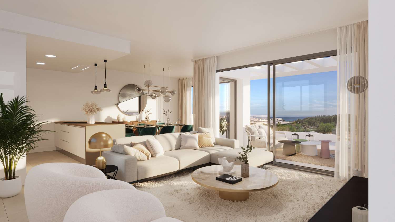 Penthouse avec vue sur la mer Estepona