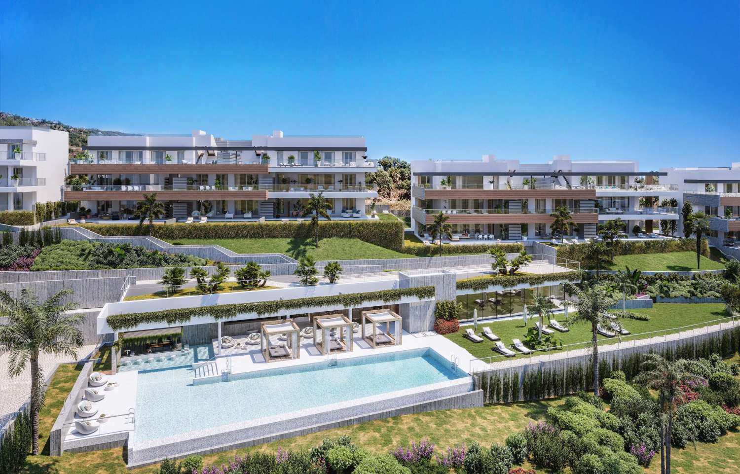 Apartment in Urbanization Altos de los Monteros, Marbella