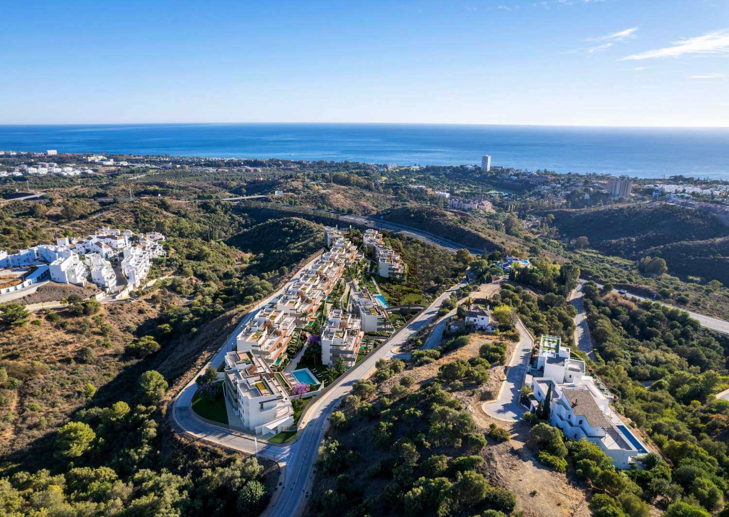 Apartment in Urbanization Altos de los Monteros, Marbella