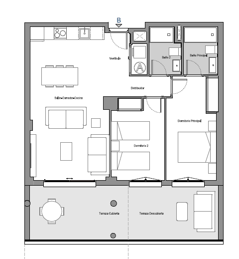 Apartamento en Residencial BALANCE SLOW LIVING HOMES en MIJAS