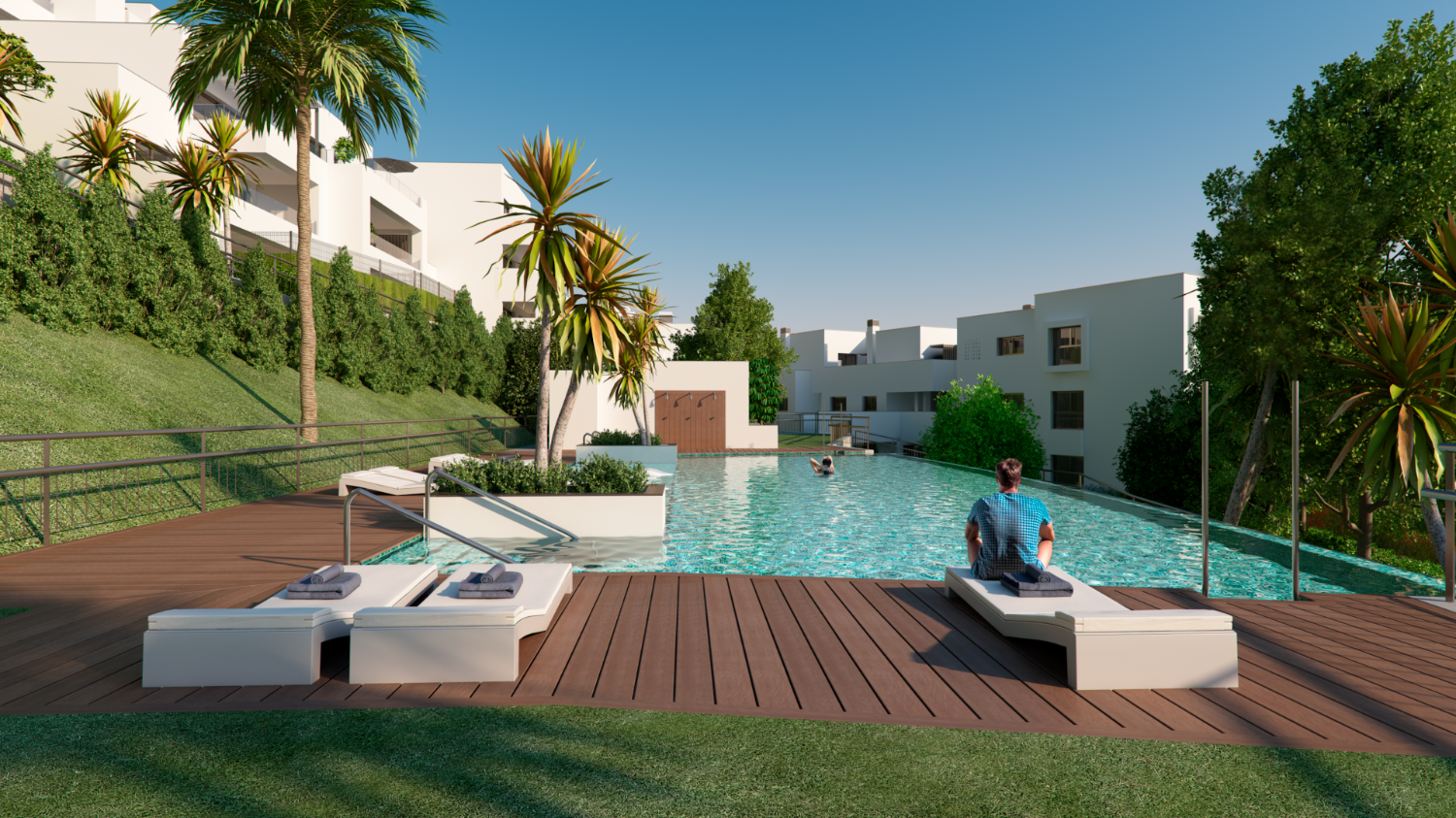 Apartment in Arrecife Urbanization, Casares, Malaga