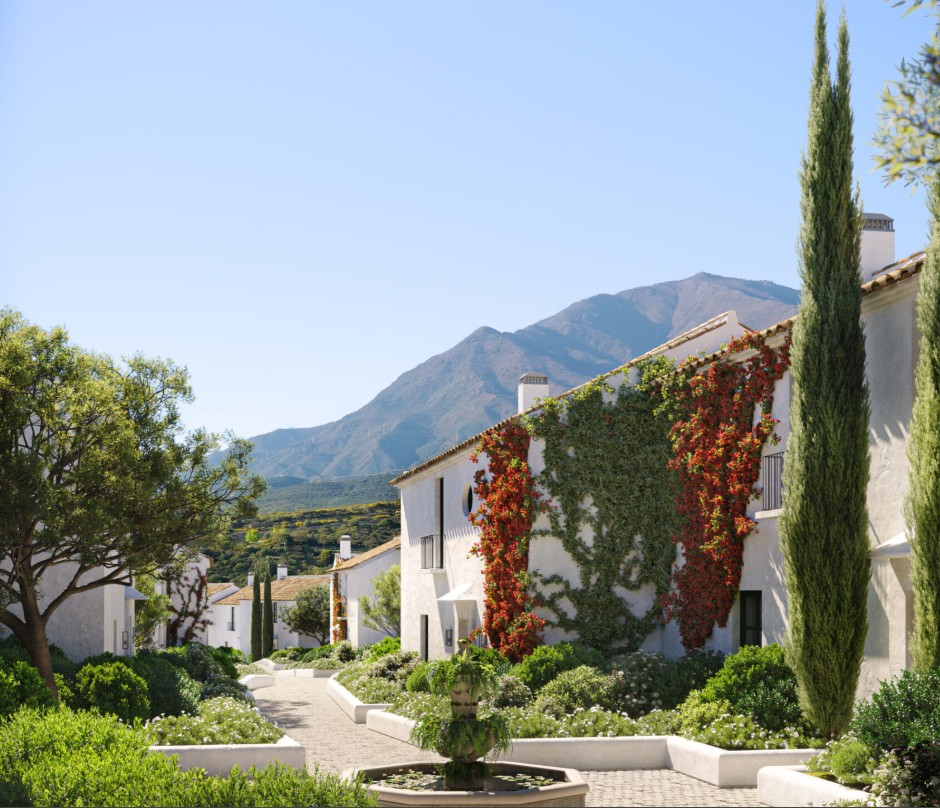 Ein weißes andalusisches Dorf Casares Malaga