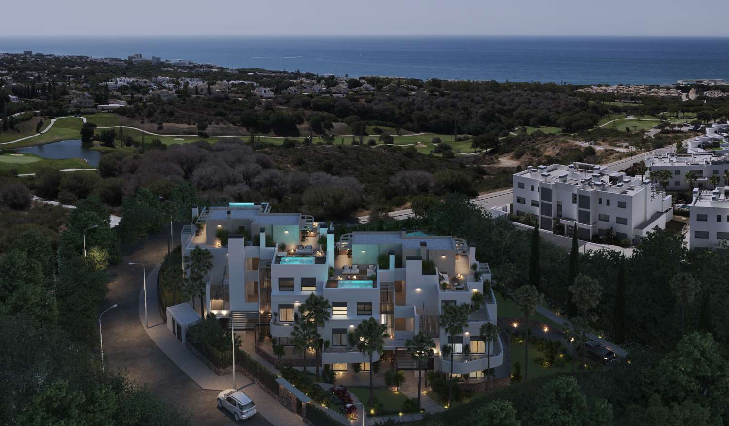 apartamento con jardín Cabopino Marbella