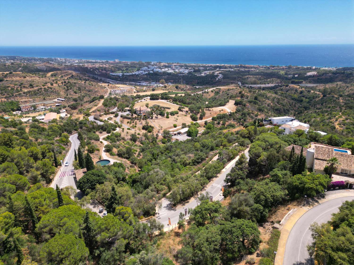 Spectacular plot in Marbella in Alto de los Monteros,