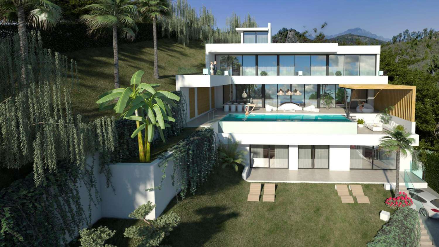 Spectacular plot in Marbella in Alto de los Monteros,