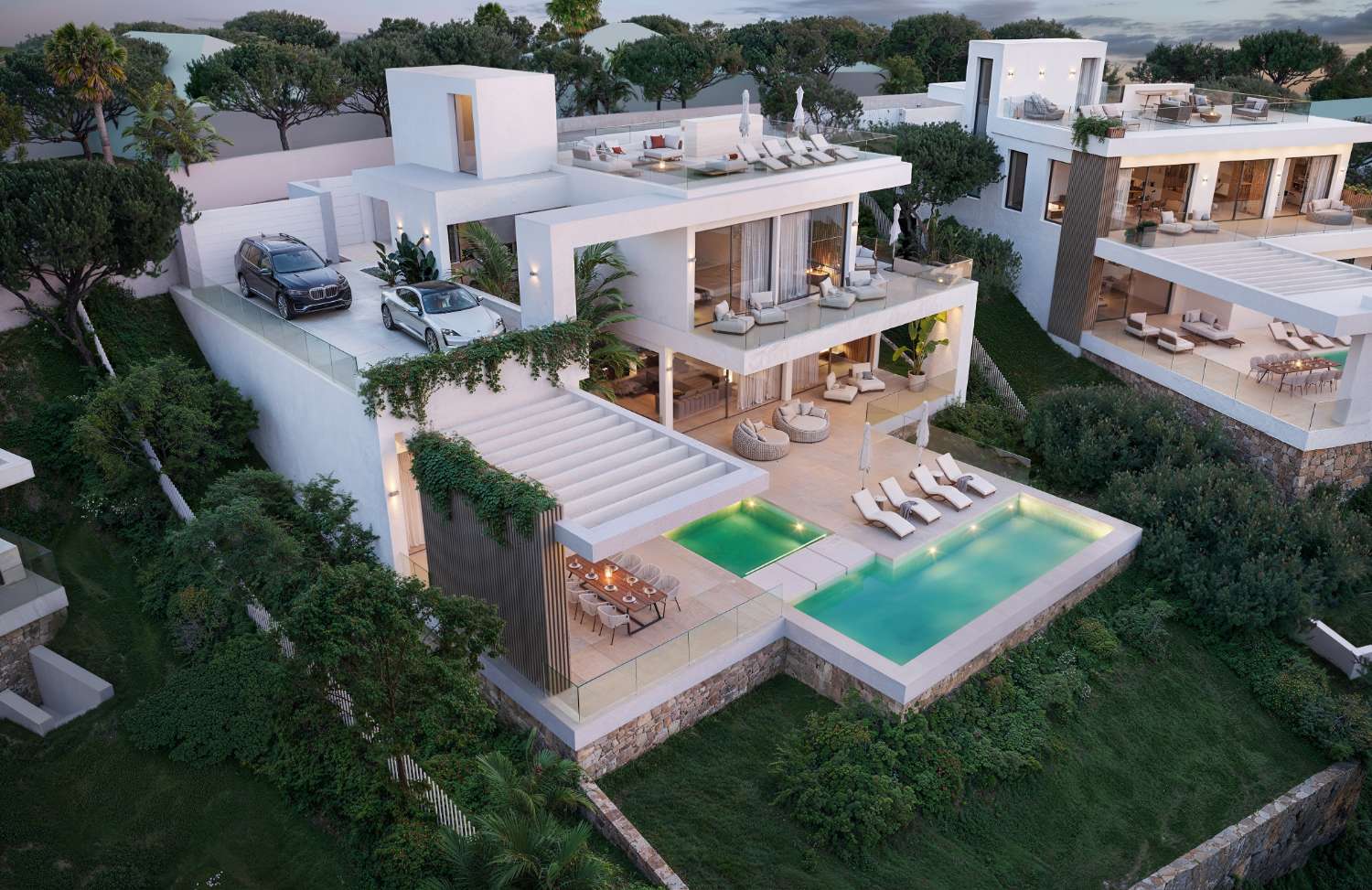 EL ROSARIO, MARBELLA EST construit m2 645 terrain m2 1.287 GRANDE OPPORTUNITÉ POUR VOTRE MAISON DE RÊVE AU COEUR DE MARBELLA